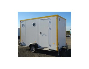 Abri mobile aménagé  - 750 kg Modèle DE400 Electrique 4 personnes - Eligible à l’aide CARSAT