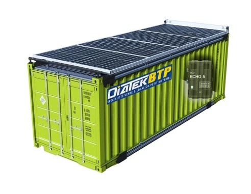 Container photovoltaïque