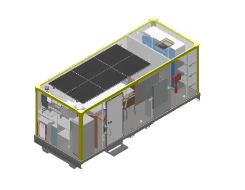 Vente et location Base Vie AB600 BRV sur Berce + Kit Premium Plus à Lille (Seclin) - Base Vie Fixe