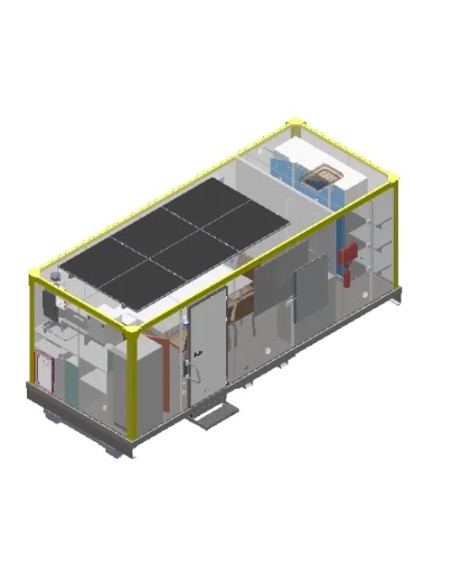 Vente et location Base Vie AB600 BRV sur Berce + Kit Premium Plus à Lille (Seclin) - Base Vie Fixe
